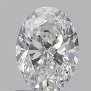0.80ct Oval Natural Diamond (Colour D, Clarity VS2, Cut VG, GIA Certified)