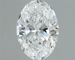 0.80ct Oval Natural Diamond (Colour D, Clarity VVS2, GIA Certified)
