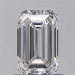 0.91ct Emerald Lab Grown Diamond (Colour G, Clarity VS1, IGI Certified)