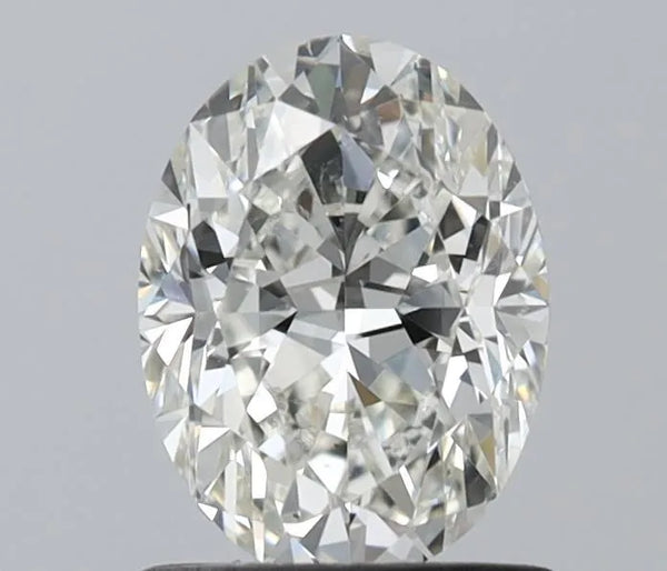 1.00ct Oval Natural Diamond (Colour H, Clarity VS2, Cut VG, IGI Certified)