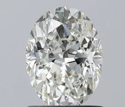 1.00ct Oval Natural Diamond (Colour H, Clarity VS2, Cut VG, IGI Certified)