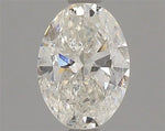 1.00ct Oval Natural Diamond (Colour J, Clarity SI2, HRD Certified)