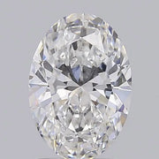 1.54ct Oval Lab Grown Diamond (Colour D, Clarity VVS2, IGI Certified)