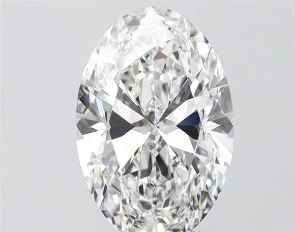 1.94ct Oval Lab Grown Diamond (Colour D, Clarity VVS2, IGI Certified)