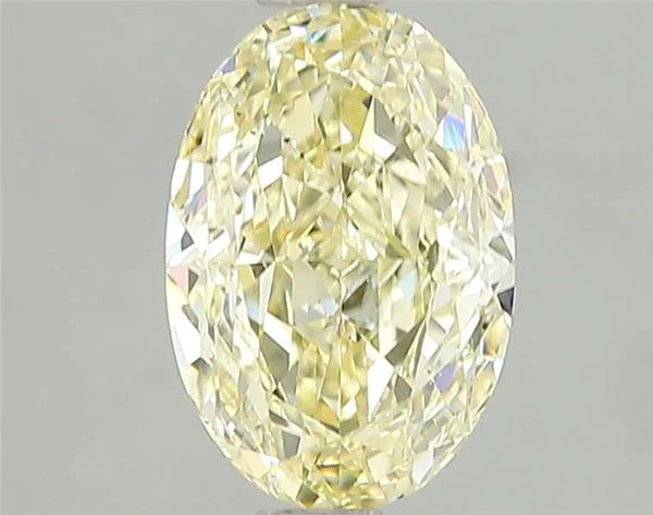 2.02ct Oval Lab Grown Diamond (Colour Fancy Yellow, Clarity VS2, IGI Certified)