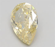 2.02ct Pear Natural Diamond (Colour Fancy Light Yellow, Clarity VS2, GIA Certified)