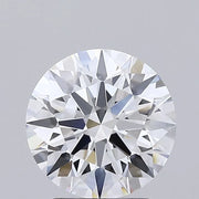 2.08ct Round Lab Grown Diamond (Colour E, Clarity IF, Cut ID, IGI Certified)