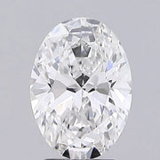 2.91ct Oval Lab Grown Diamond (Colour D, Clarity VS1, IGI Certified)