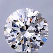 3.00ct Round Lab Grown Diamond (Colour F, Clarity VVS2, Cut EX, IGI Certified)