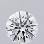 3.07ct Round Lab Grown Diamond (Colour E, Clarity IF, Cut ID, IGI Certified)