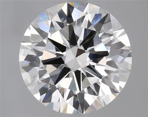 3.57ct Round Lab Grown Diamond (Colour H, Clarity VVS2, Cut EX, IGI Certified)