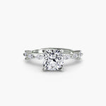 Load image into Gallery viewer, Solitaire with Eternity Pavé
