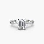 Load image into Gallery viewer, Solitaire with Eternity Pavé

