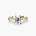 Load image into Gallery viewer, Solitaire with Eternity Pavé
