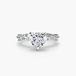 Load image into Gallery viewer, Solitaire with Eternity Pavé
