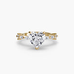 Load image into Gallery viewer, Solitaire with Eternity Pavé
