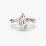 Load image into Gallery viewer, Solitaire with Eternity Pavé
