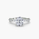 Load image into Gallery viewer, Solitaire with Eternity Pavé
