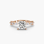 Load image into Gallery viewer, Solitaire with Eternity Pavé
