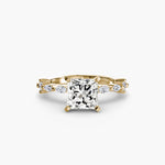 Load image into Gallery viewer, Solitaire with Eternity Pavé
