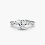 Load image into Gallery viewer, Solitaire with Eternity Pavé
