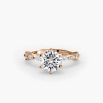 Load image into Gallery viewer, Solitaire with Eternity Pavé
