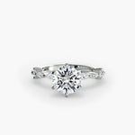 Load image into Gallery viewer, Solitaire with Eternity Pavé
