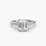Load image into Gallery viewer, Solitaire with Shoulder Accents 2
