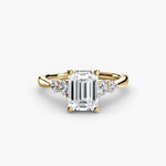 Load image into Gallery viewer, Solitaire with Shoulder Accents 2
