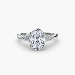 Load image into Gallery viewer, Solitaire with Shoulder Accents 2
