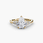Load image into Gallery viewer, Solitaire with Shoulder Accents 2
