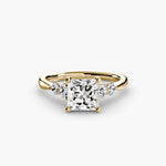 Load image into Gallery viewer, Solitaire with Shoulder Accents 2
