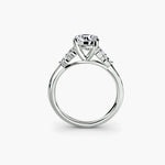 Load image into Gallery viewer, Solitaire with Shoulder Accents 2
