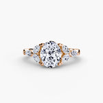 Load image into Gallery viewer, The Shoulder Cluster Ring
