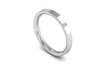 Load image into Gallery viewer, 2.5mm Flat Court Medium Wedding Band