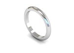 Load image into Gallery viewer, 2.5mm D Shape Medium Wedding Band
