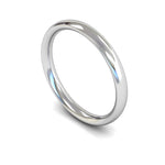 Load image into Gallery viewer, 2.5mm Traditional Court Medium Wedding Band