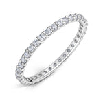 Load image into Gallery viewer, 1.5mm Scallop Full Set Diamond Band