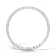 2.0mm Grain Full Set Diamond Band