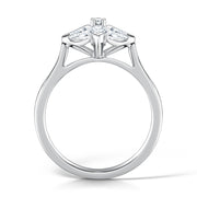 Four Stone Marquise Cut Diamond Ring 1.25TCW