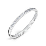 Load image into Gallery viewer, 1.5mm Channel Half Set Diamond Band