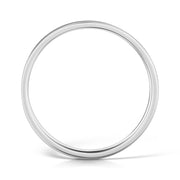 2.0mm Channel Half Set Diamond Band