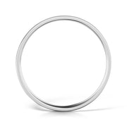 1.5mm Princess Cut Half Channel Set Diamond Band