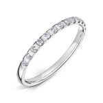 Load image into Gallery viewer, 1.5mm Bar Half Set Diamond Band
