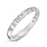 Load image into Gallery viewer, 2.5mm Bar Set Diamond Band