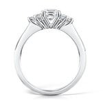 Load image into Gallery viewer, Seven Stone Princess And Round Brilliant Cut Diamond Ring