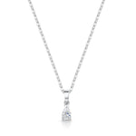 Load image into Gallery viewer, Pear Shaped Diamond Pendant