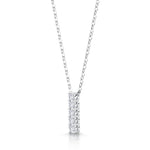 Load image into Gallery viewer, Round Five Stone Diamond Drop Pendant
