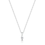 Load image into Gallery viewer, Marquise Style With Round Diamond Pendant