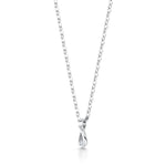 Load image into Gallery viewer, Pear Shaped Style With Round Diamond Pendant